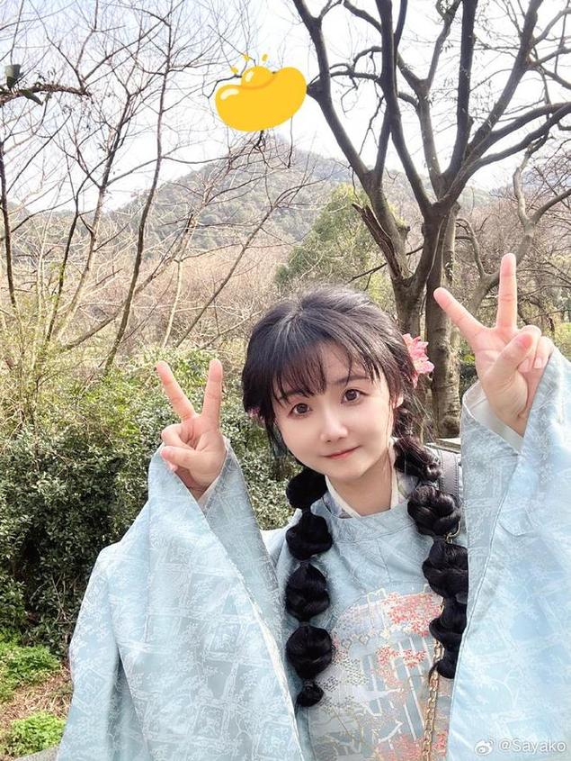 Sayako今年4岁cos能代，这些原图真的太美了