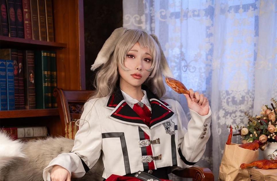 一张让人流连忘返的cos作品：Haneame雨波原图