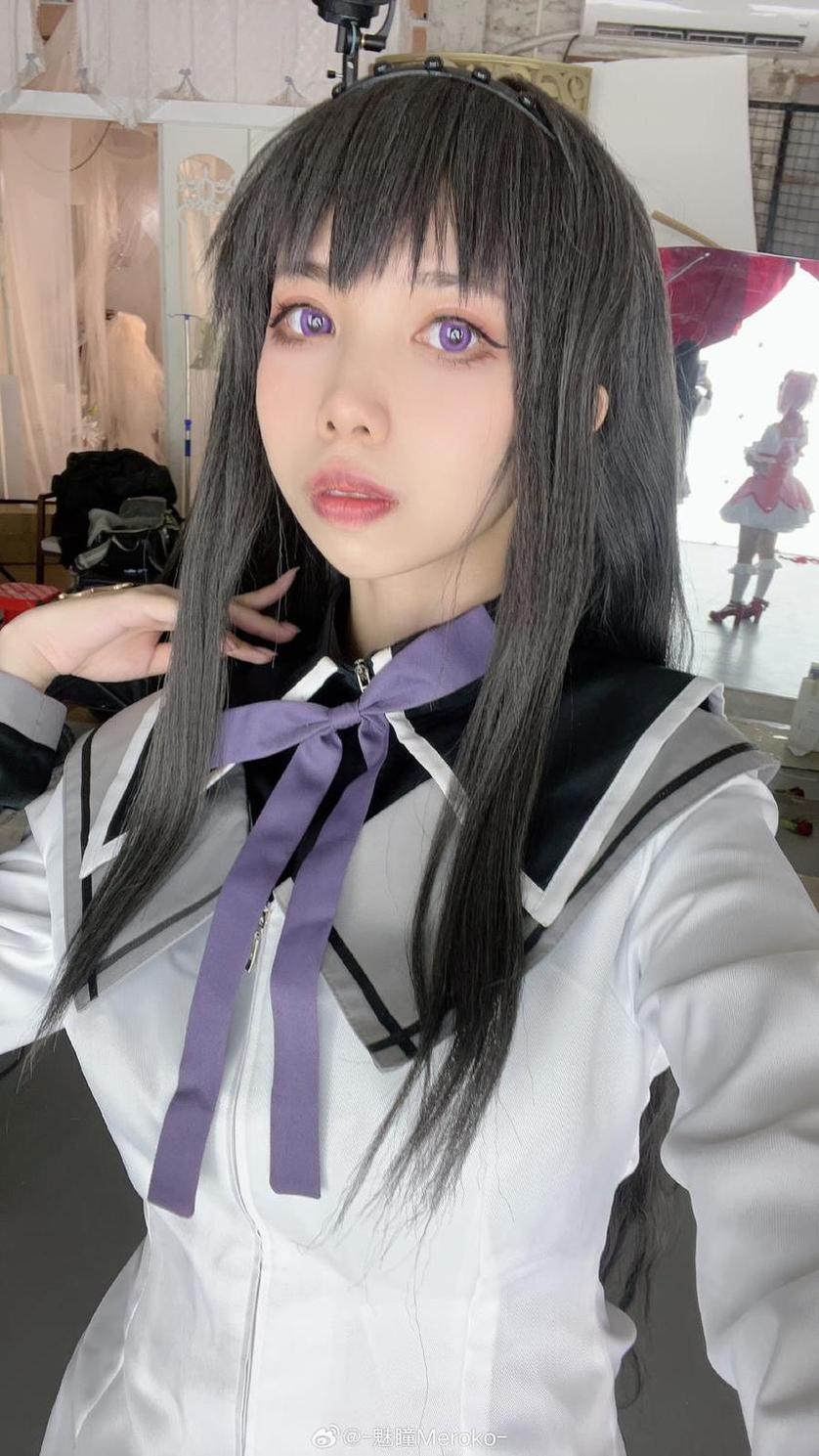 meroko魅瞳狂三cosplay图集，超美主角的高清照片震撼登场