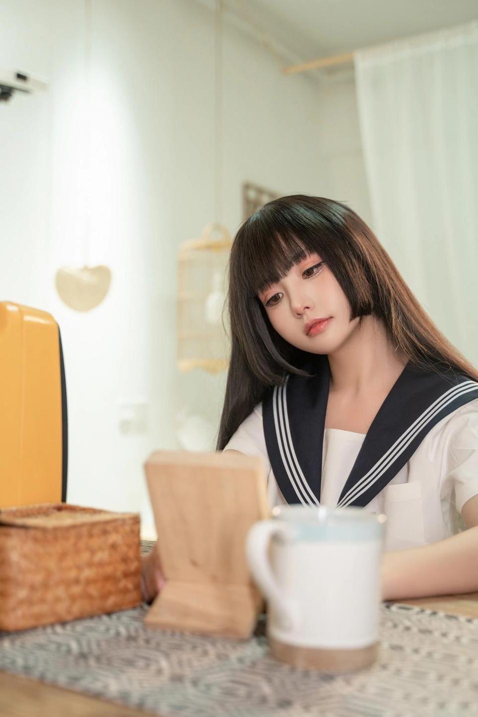 喵小吉cos梅琳娜，摄影师镜头下的绝美照片