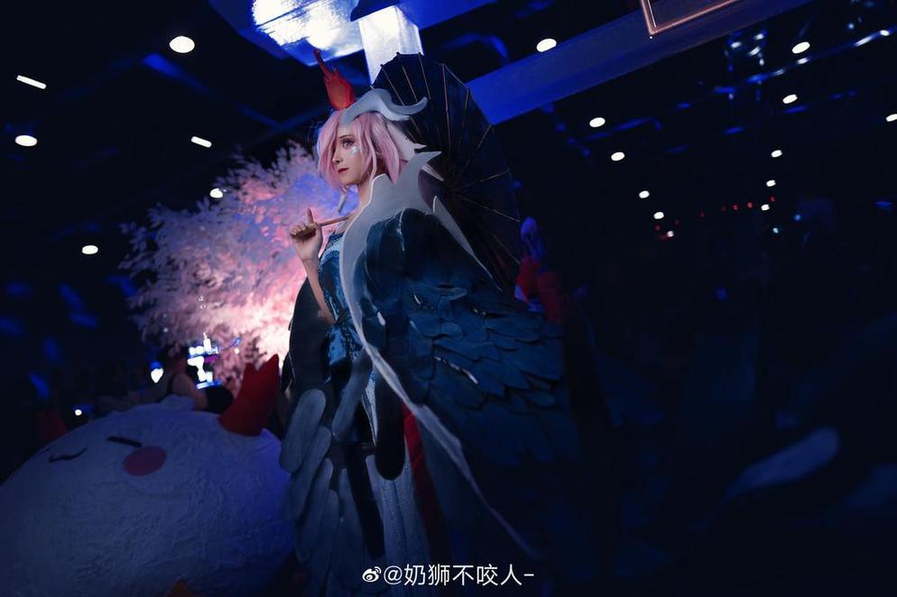 奶狮不咬人cosplay貂蝉的原始美，以其不凡气质，委婉动人