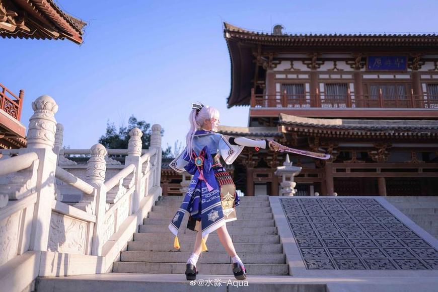 水淼aqua神里cos：最佳cos美图，欢迎品鉴cos作品的完美呈现