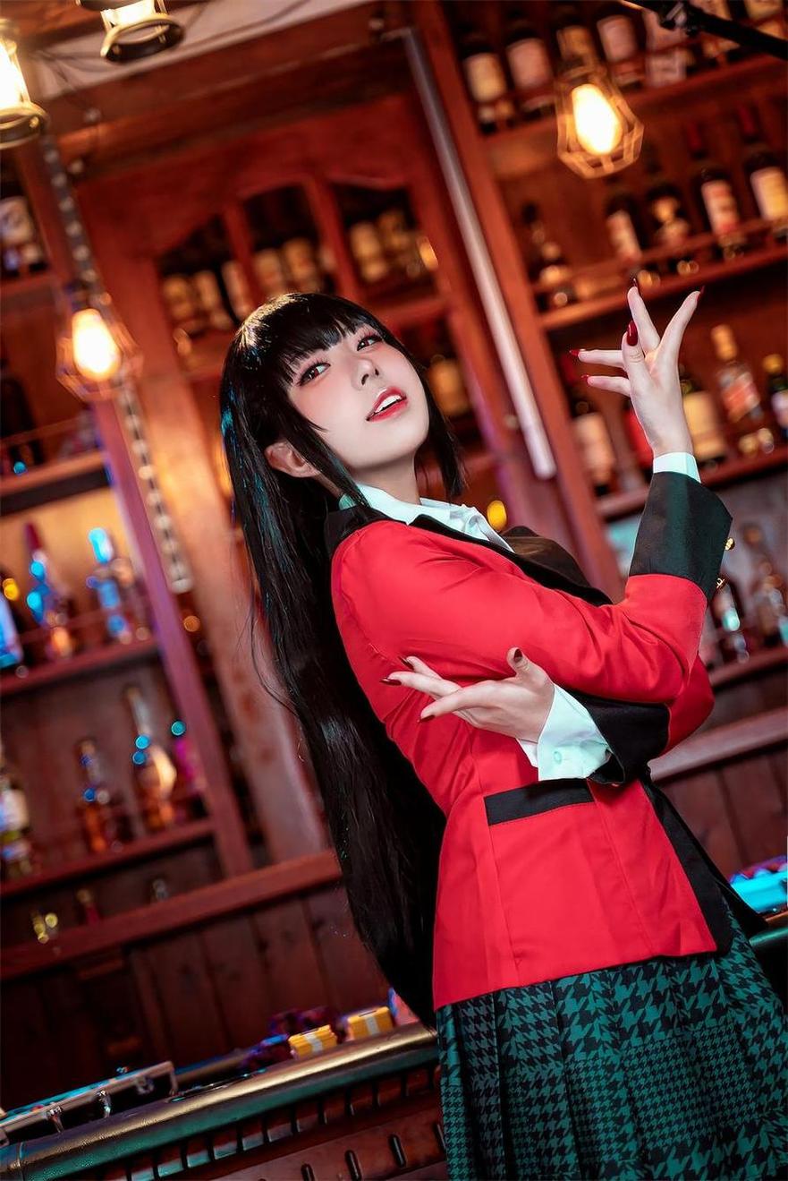 虎森森皮革的原创cos作品：郎才女貌cosplay银魂，自带台词版