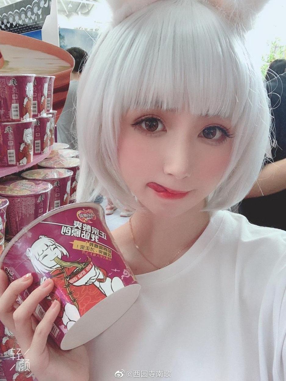西园寺南歌杨贵妃cos作品，绝美仙气照片分享