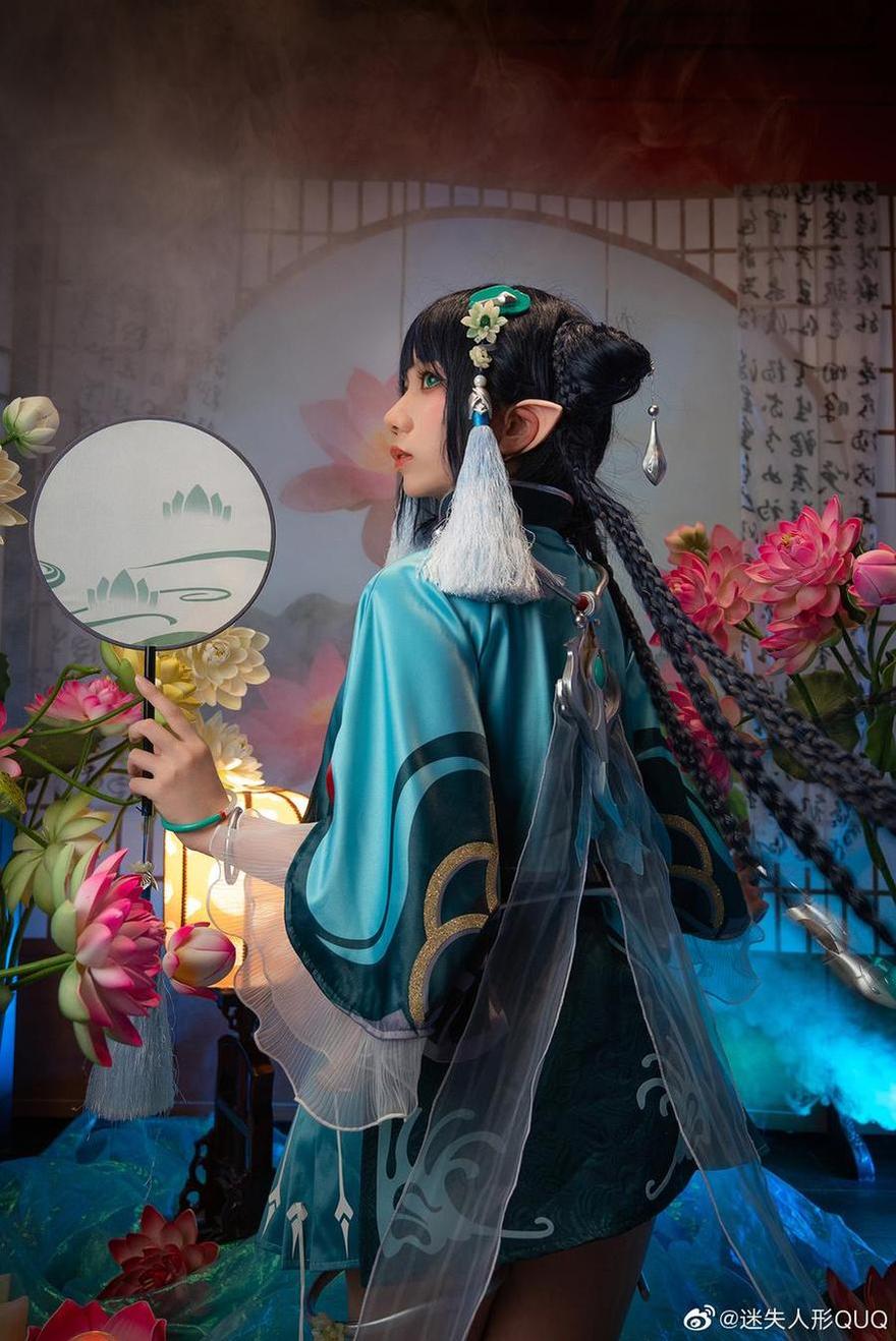 迷失人形大凤旗袍摄影作品让我领略到cos与摄影的完美结合