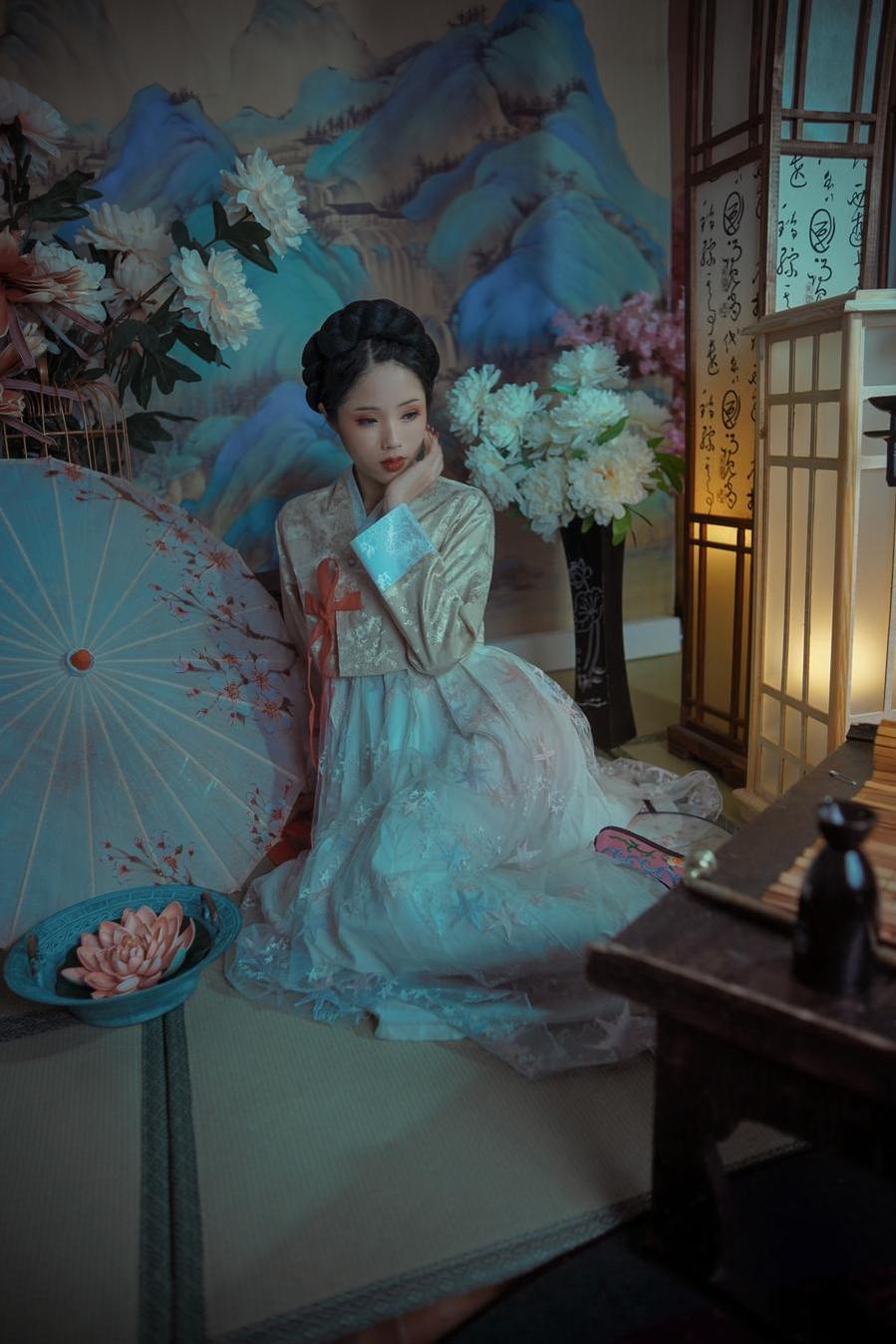 完美定制：钛合金titi玉藻前cos作品风头盔